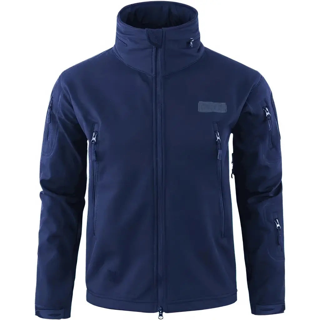 Veste Polaire Militaire Bleu Marine