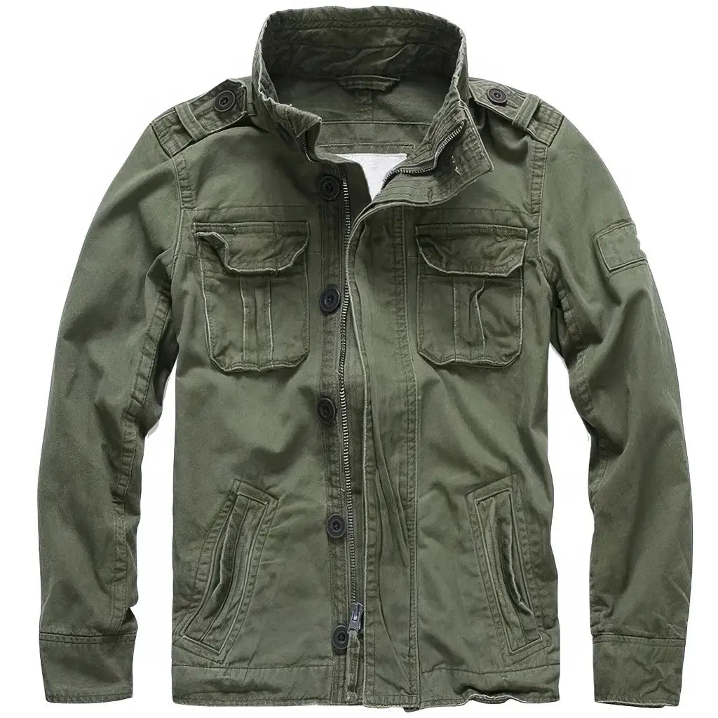 Veste Vert Militaire Homme