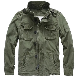 Veste Vert Militaire Homme