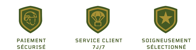 Paiement sécurisé, service client 7J/7, produits soigneusement sélectionnés