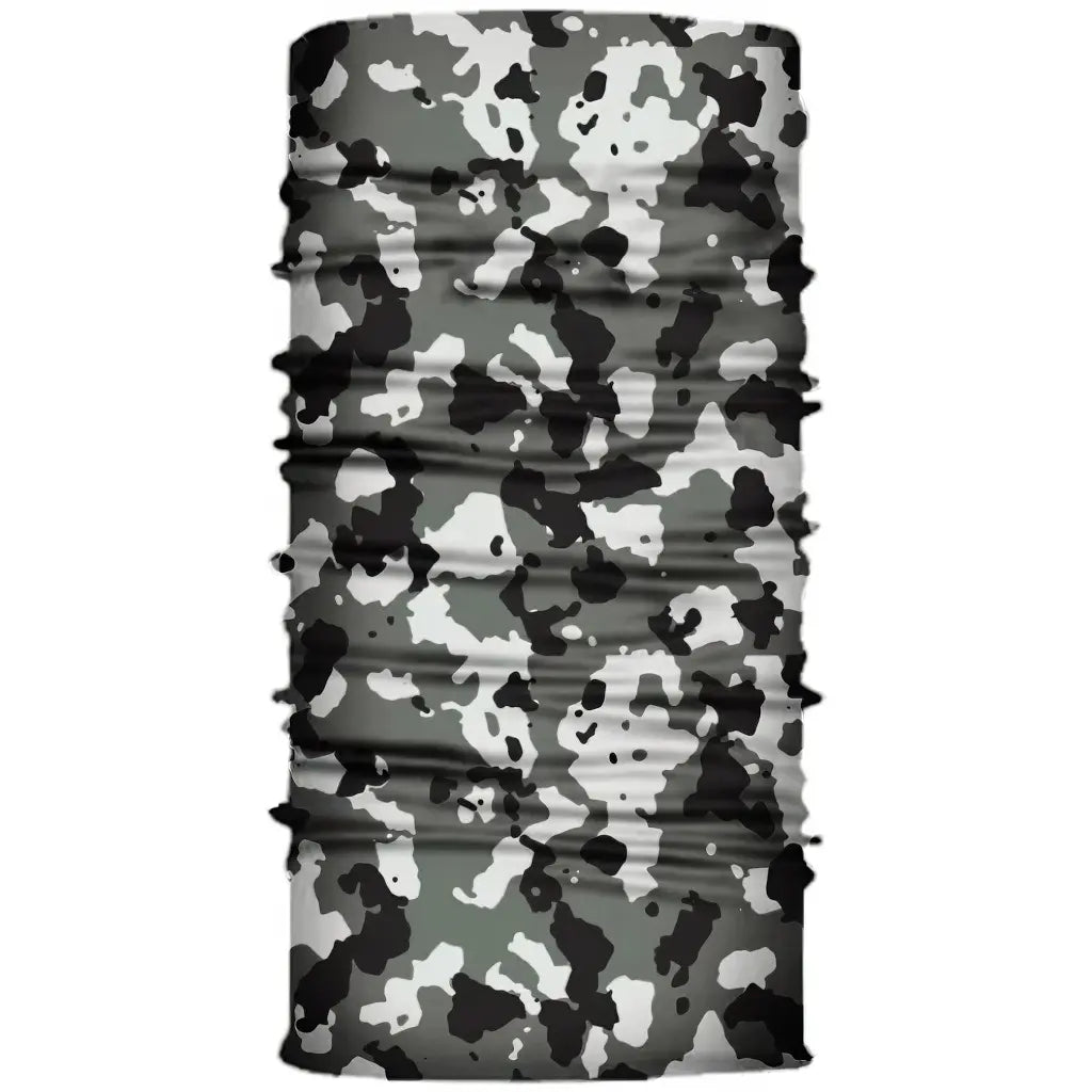 Cache Cou Style Militaire Noir